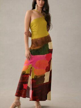 Anthropologie Bl-nk Slip Dress